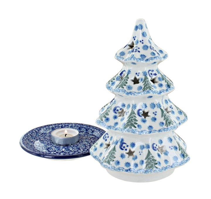 Ceramika Artystyczna Evergreen Magic Luminary — Polish Pottery