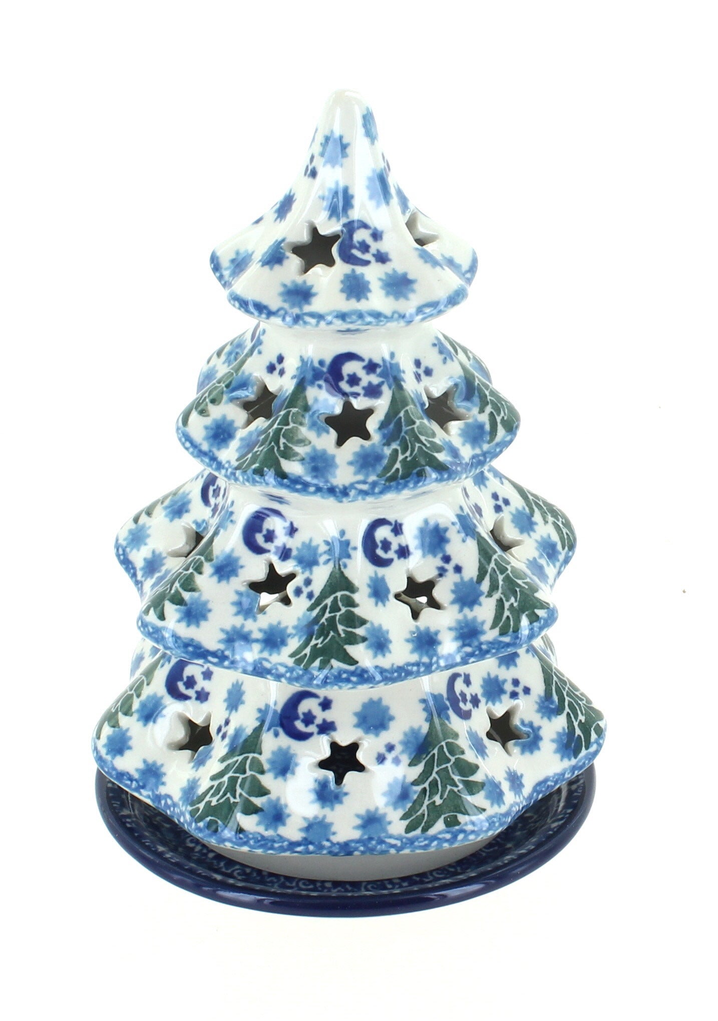 Ceramika Artystyczna Evergreen Magic Luminary — Polish Pottery