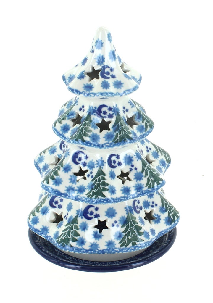 Ceramika Artystyczna Evergreen Magic Luminary — Polish Pottery