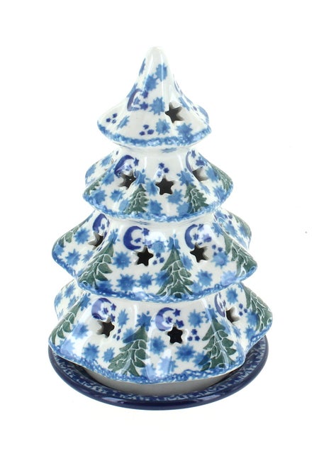 Ceramika Artystyczna Evergreen Magic Luminary — Polish Pottery