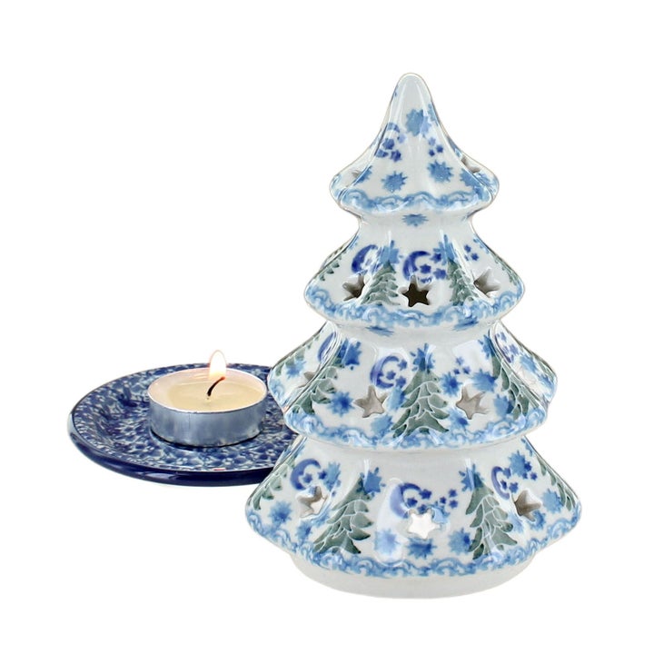Ceramika Artystyczna Evergreen Magic Luminary — Polish Pottery