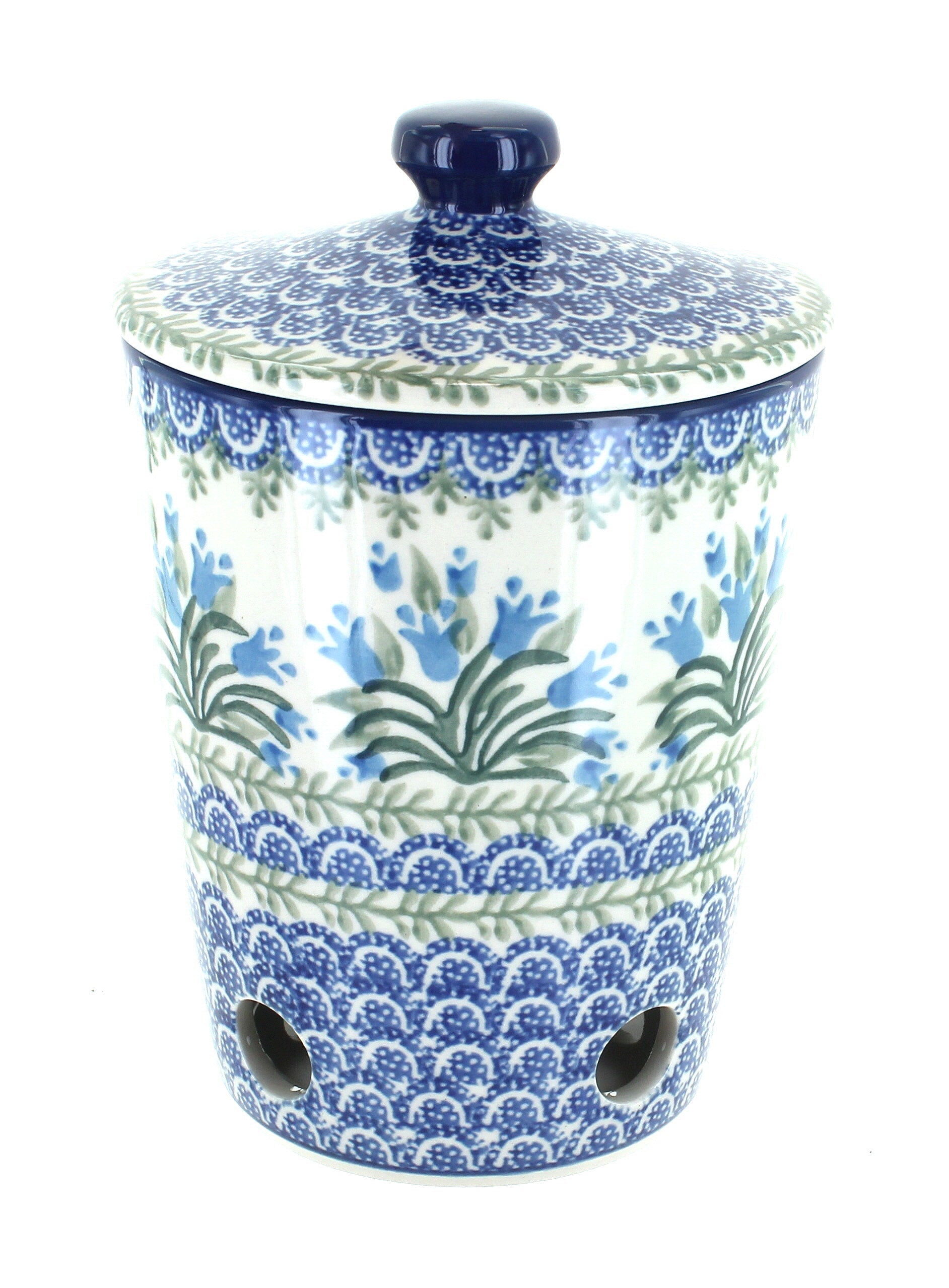Ceramika Artystyczna Tulip Bouquet Counter Storage — Polish Pottery