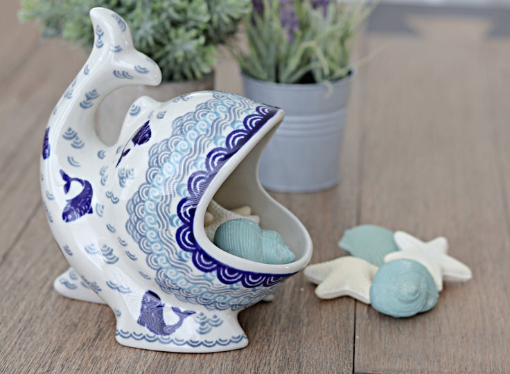 Detail image of Ceramika Artystyczna Summer Fun Bathroom Accessories — Polish Pottery