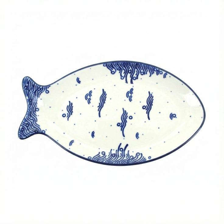 Detail image of Ceramika Artystyczna Coastal Collection Décor — Polish Pottery