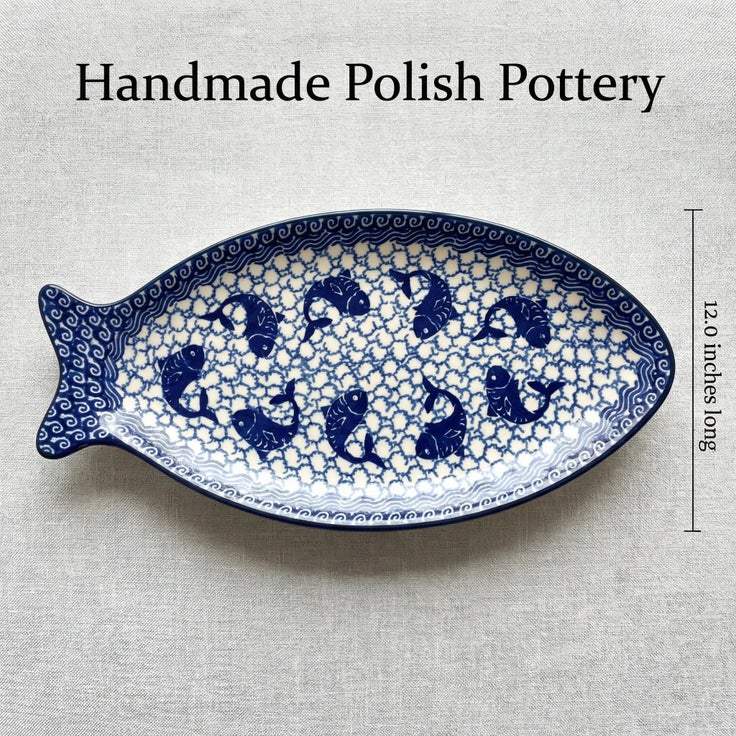 Detail image of Ceramika Artystyczna Mosaic Beach Décor — Polish Pottery