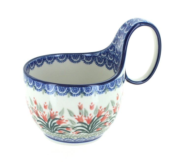 Ceramika Artystyczna Spring Tulip Dining Plates & Bowls — Polish Pottery