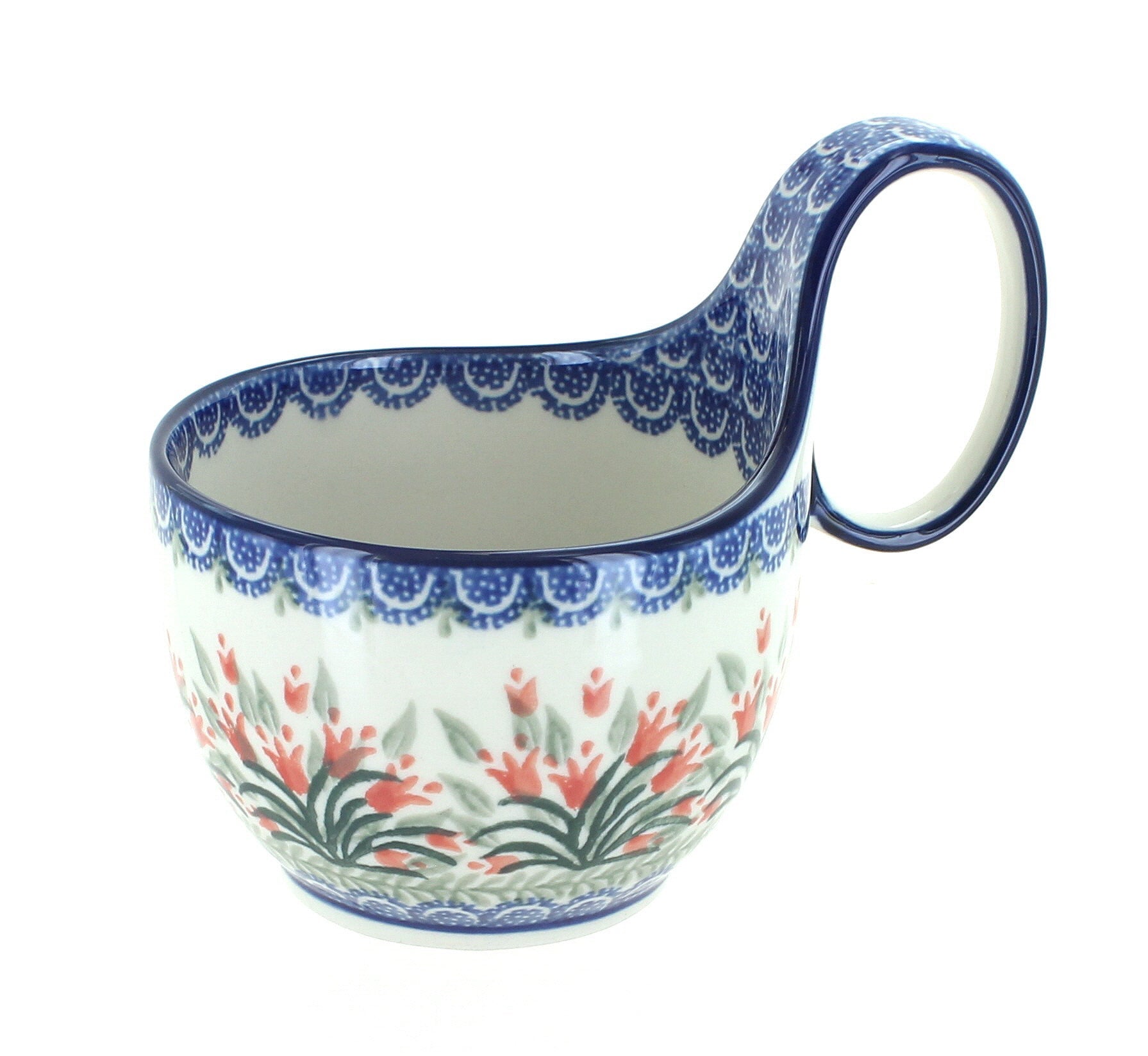 Ceramika Artystyczna Spring Tulip Dining Plates & Bowls — Polish Pottery