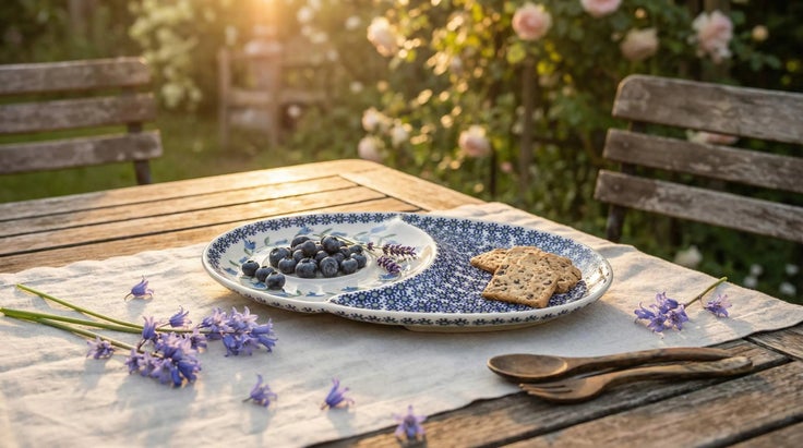 Detail image of Manufaktura Tulip Dining Plates & Bowls — Polish Pottery