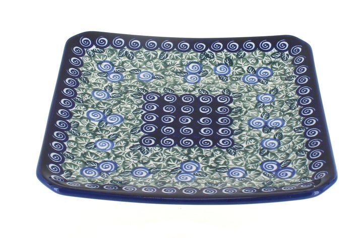 Zaklady Seaside Swirl Dining Plates & Bowls — Polish Pottery