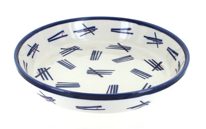 Zaklady Zoe Pie Plate — Polish Pottery