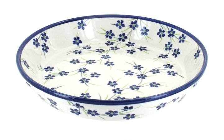 Zaklady Willow Pie Plate — Polish Pottery