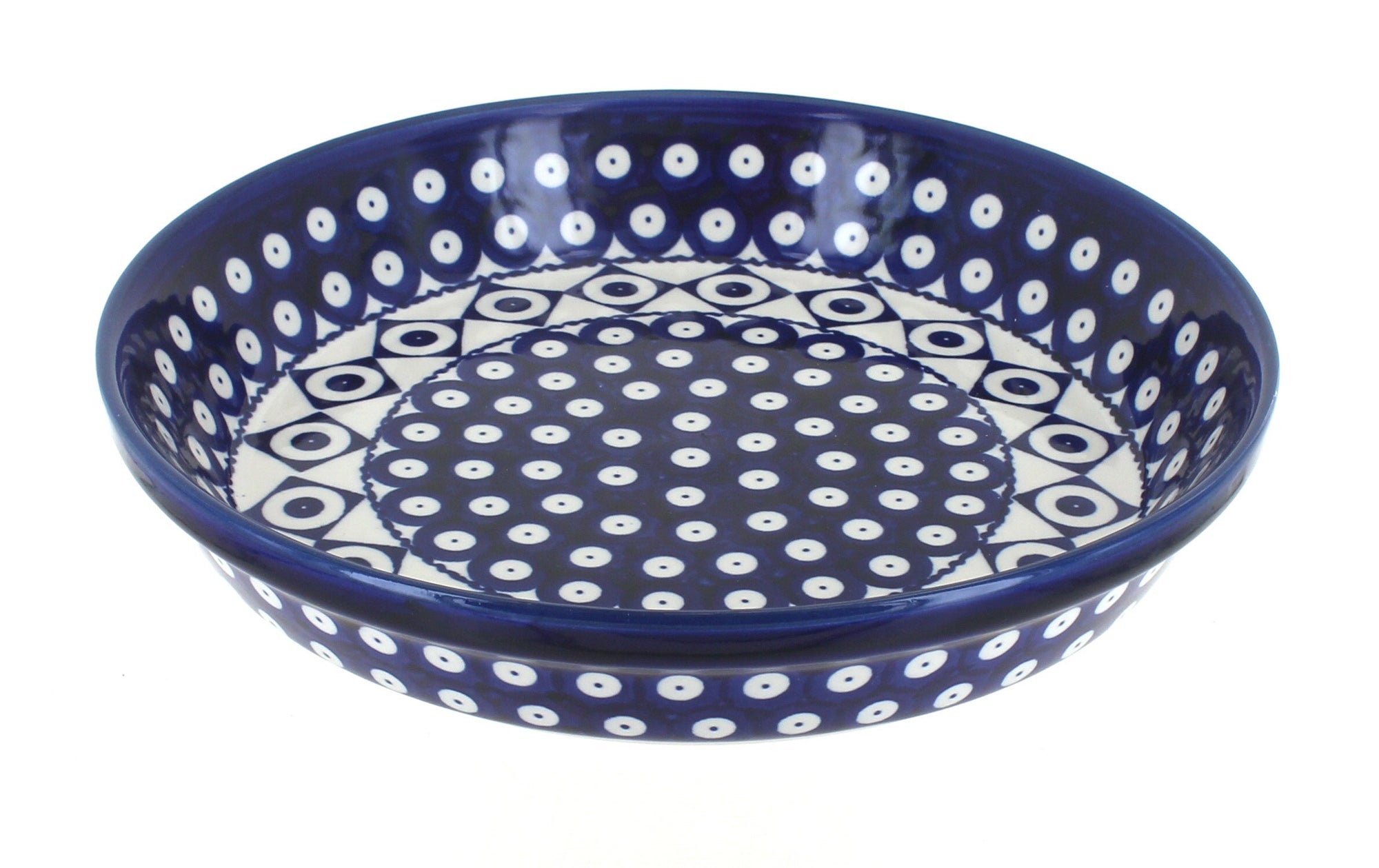 Zaklady Xandra Pie Plate — Polish Pottery