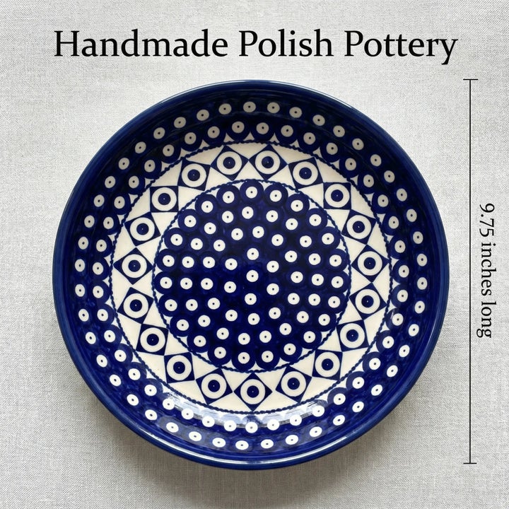 Zaklady Xandra Pie Plate — Polish Pottery