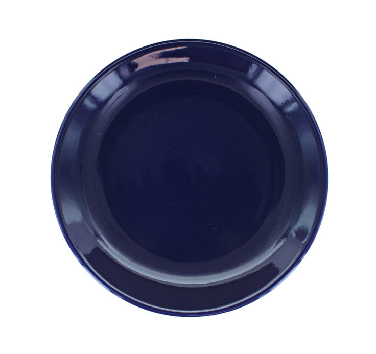 Detail image of Zaklady Cobalt Dining Plates & Bowls — Polish Pottery