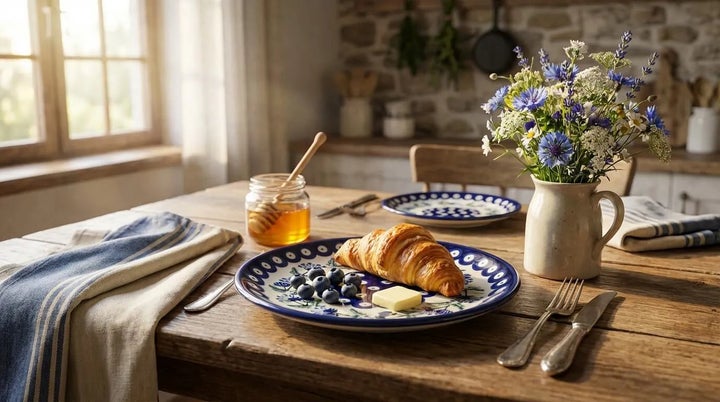 Zaklady Sweet Annie Dining Plates & Bowls — Polish Pottery