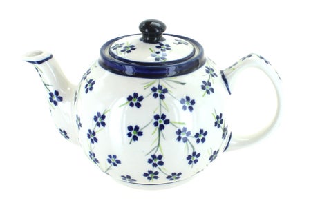 Zaklady Willow Teapot — Polish Pottery