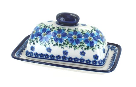 Zaklady Kalina Butter Dish — Polish Pottery