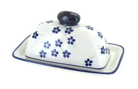 Zaklady Willow Butter Dish — Polish Pottery