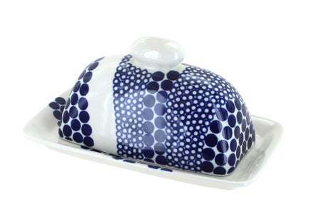 Zaklady Zara Butter Dish — Polish Pottery