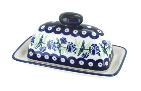 Zaklady Sweet Annie Butter Dish — Polish Pottery