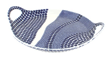 Zaklady Zara Large Serving Piece — Polish Pottery