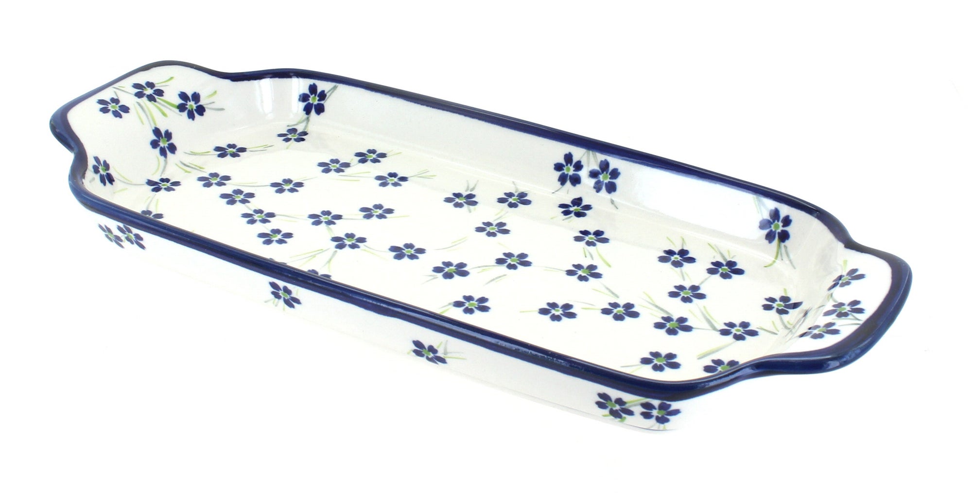 Zaklady Willow Medium Serving Piece — Polish Pottery