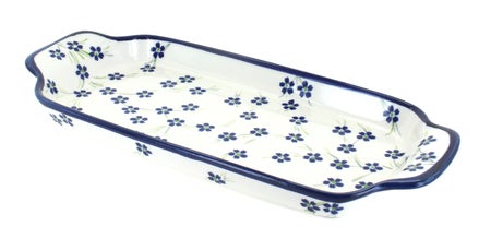 Zaklady Willow Medium Serving Piece — Polish Pottery