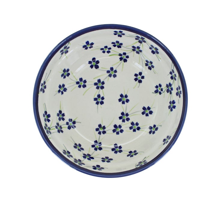 Detail image of Zaklady Willow Dining Plates & Bowls — Polish Pottery