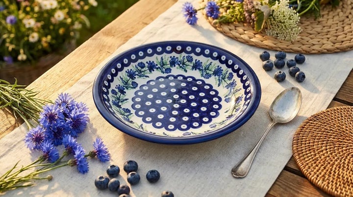 Zaklady Sweet Annie Dining Plates & Bowls — Polish Pottery