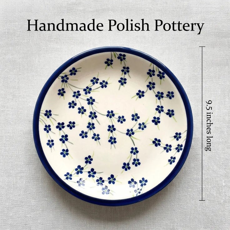 Detail image of Zaklady Willow Dining Plates & Bowls — Polish Pottery