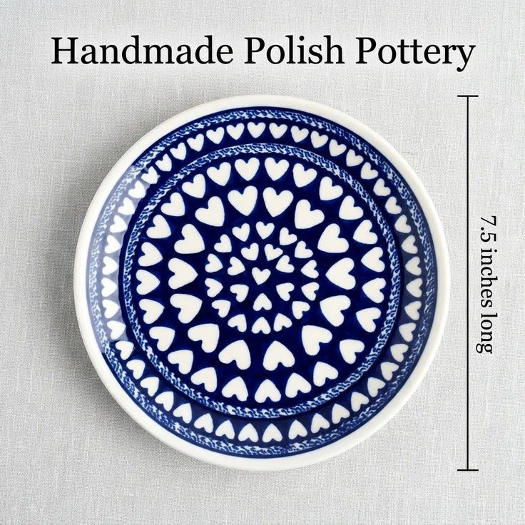 Detail image of Zaklady Valentina Dining Plates & Bowls — Polish Pottery