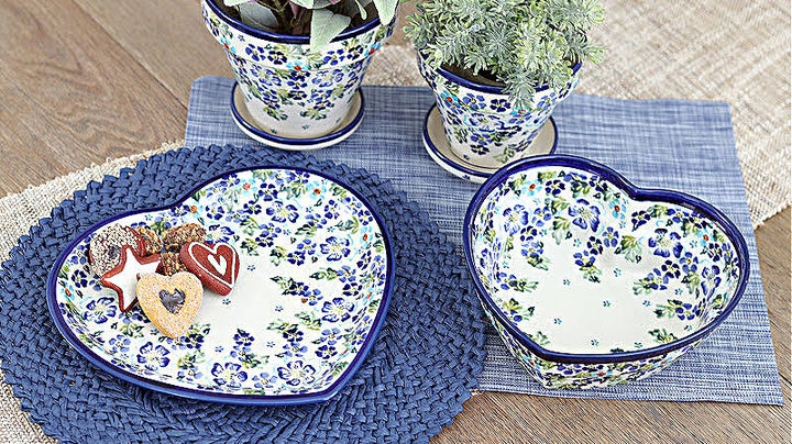 Zaklady Vintage Violet Décor — Polish Pottery