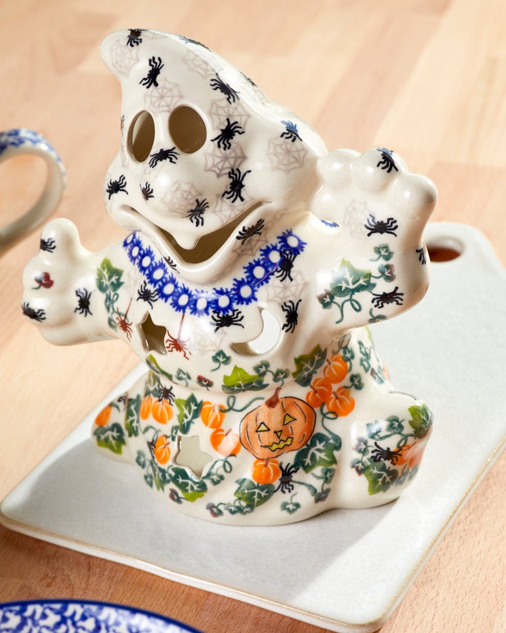 Detail image of Vena Pumpkins Figurine — Polish Pottery