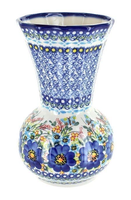 Vena Garden of Blue Décor — Polish Pottery