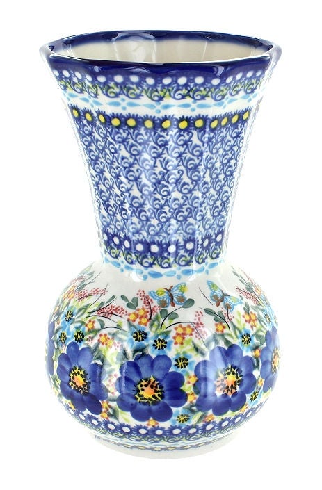 Vena Garden of Blue Décor — Polish Pottery