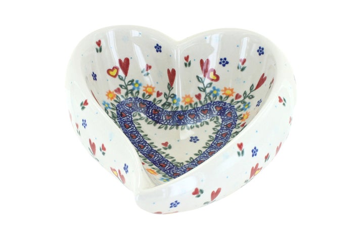 Vena Hearts & Flowers Décor — Polish Pottery