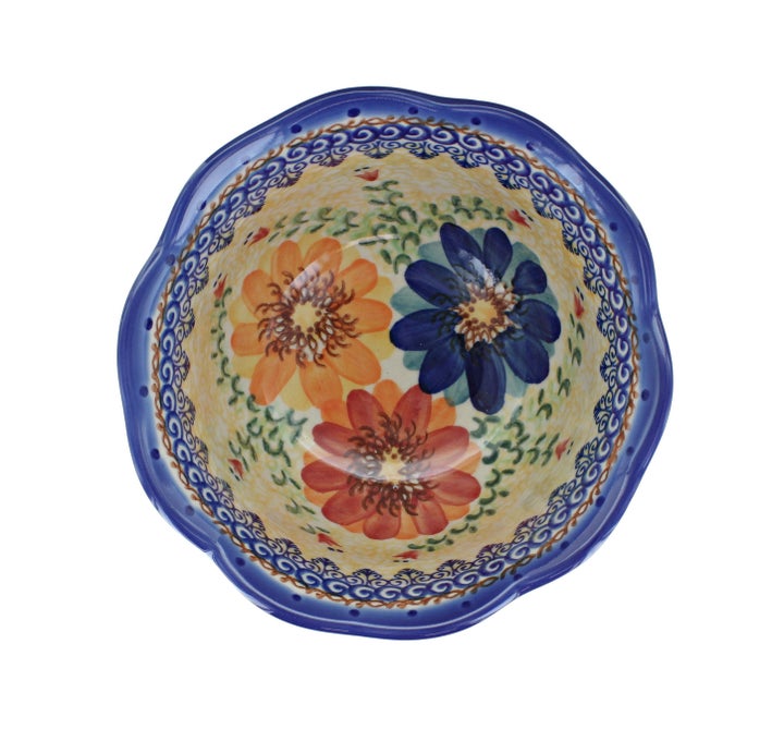 Vena Autumn Burst Petite Bowl/Dish — Polish Pottery
