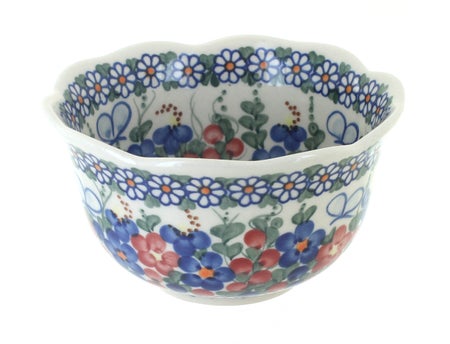 Vena Garden Butterfly Petite Bowl/Dish — Polish Pottery