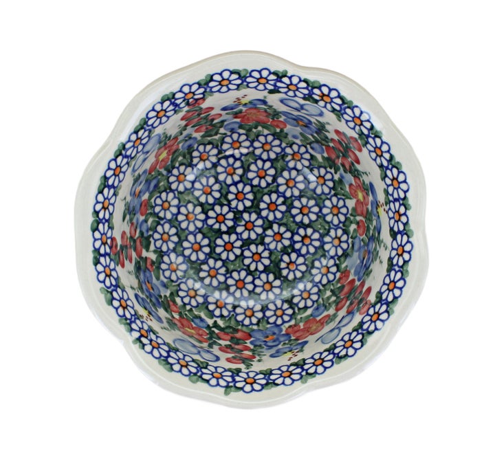 Vena Garden Butterfly Petite Bowl/Dish — Polish Pottery