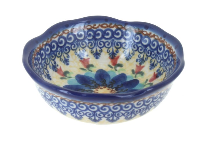 Vena Autumn Burst Petite Bowl/Dish — Polish Pottery