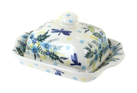 Vena Alyssa Butter Dish — Polish Pottery