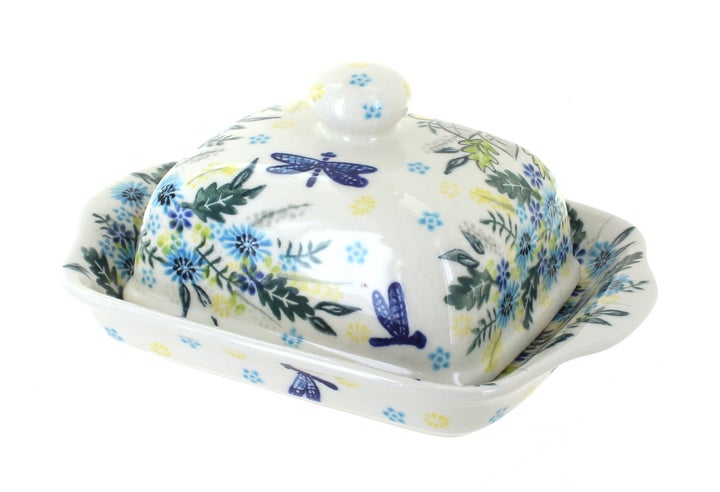 Vena Alyssa Butter Dish — Polish Pottery