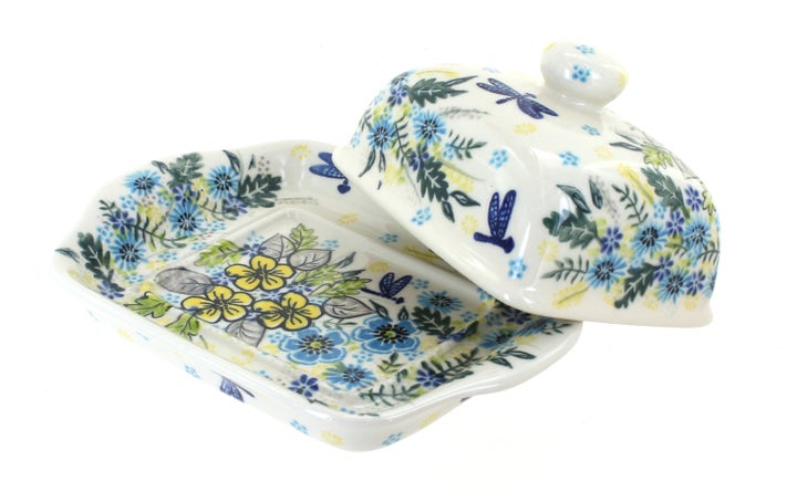 Vena Alyssa Butter Dish — Polish Pottery