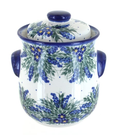 WR Unikat Hyacinth Counter Storage — Polish Pottery