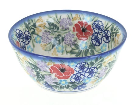 WR Unikat Summer Garden Dining Plates & Bowls — Polish Pottery
