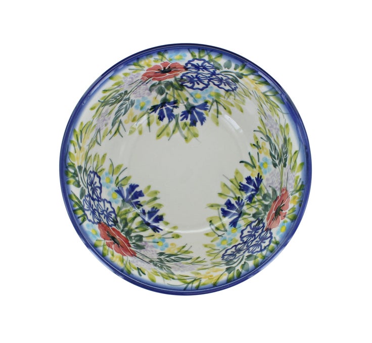 Detail image of WR Unikat Summer Garden Dining Plates & Bowls — Polish Pottery