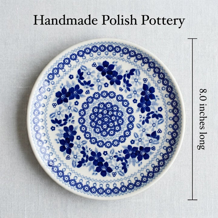Manufaktura Vintage Blue Daisy Dining Accessories — Polish Pottery