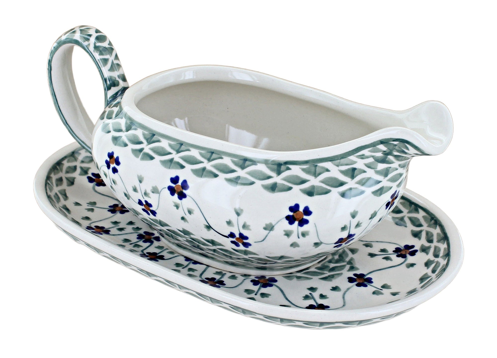 Manufaktura Sage Floral Dining Accessories — Polish Pottery