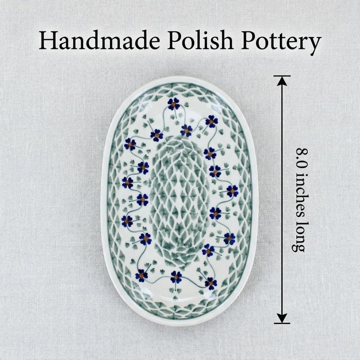 Detail image of Manufaktura Sage Floral Dining Accessories — Polish Pottery