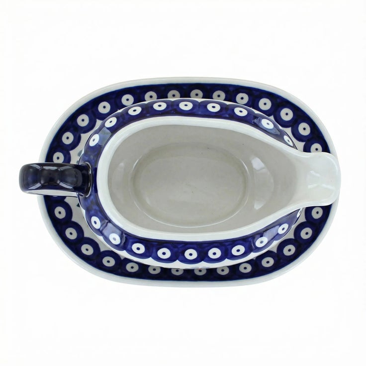 Detail image of Manufaktura Blue Violet Dining Accessories — Polish Pottery